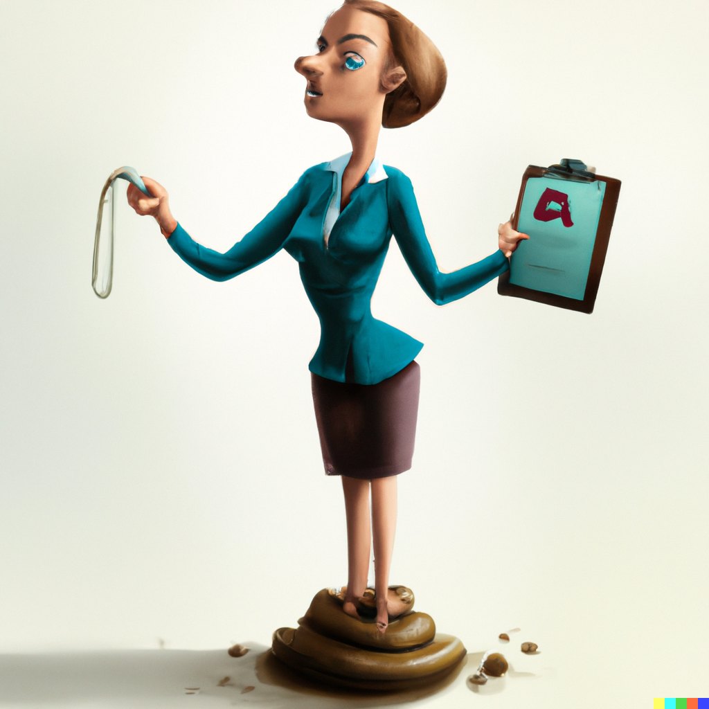 Jobcenter-tanten har vurderet